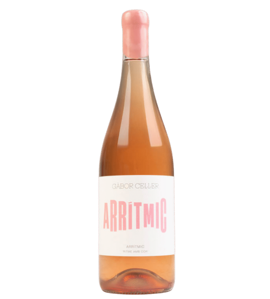 ampolla de vi Arrítmic rosat